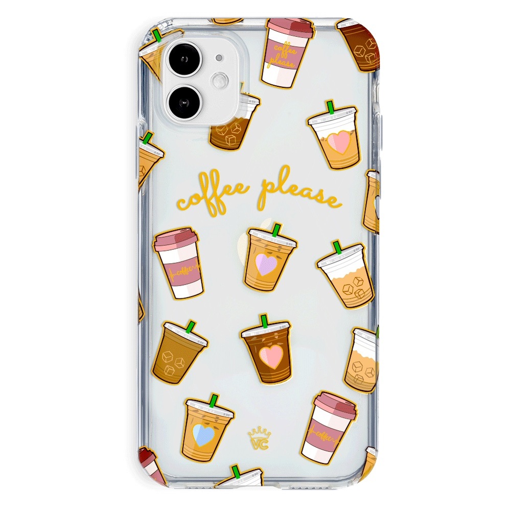 iPhone 11 Velvet Caviar Coffee Please Case